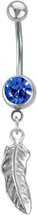Bijouteria Bauchpiercing (Edelstahl, Messing, Kristall)
