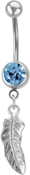 Bijouteria Bauchpiercing (Edelstahl, Messing, Kristall)