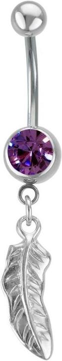 Bijouteria Bauchpiercing (Edelstahl, Messing, Kristall)