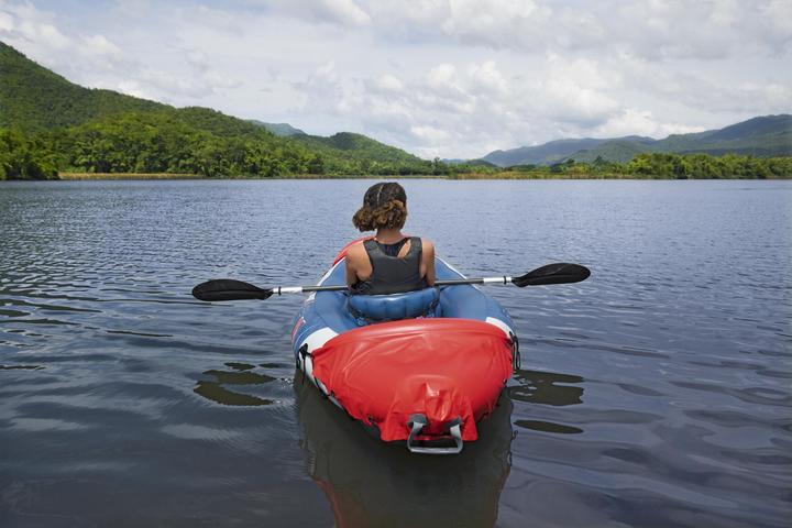 Actual product image Bestway Hydro Force Rapid X1 Inflatable 1-Person Kayak Set 2.9 m (290 cm, 1 pers.)