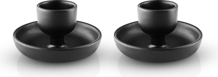 Immagine prodotto Eva Solo - Nordic kitchen Eierbecher - Black - 2 St. H6 cm x 11 cm (2 x)