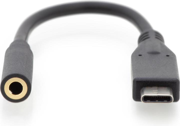 Productafbeelding Digitus USB C – 3.5 mm Buchse Audio Adapter (0.20 m, USB)