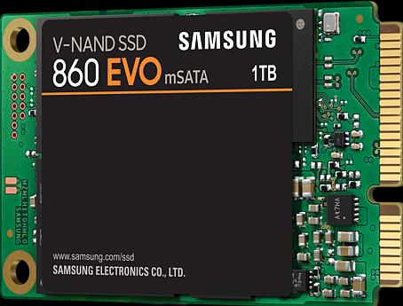 Actual product image Samsung 860 Evo (1000 GB, mSATA)