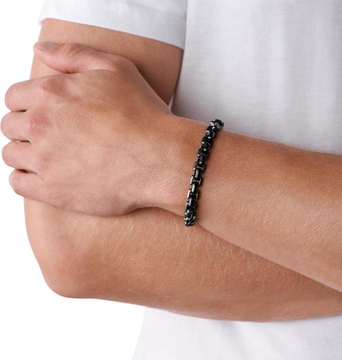 Immagine prodotto Armani Exchange Bracciale moderno in acciaio AXG0047001 (20.50 cm, Acciaio inossidabile)