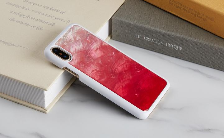 Image du produit Ikins SmartPhone case iPhone XS/S rose lake white (Apple iPhone XS)