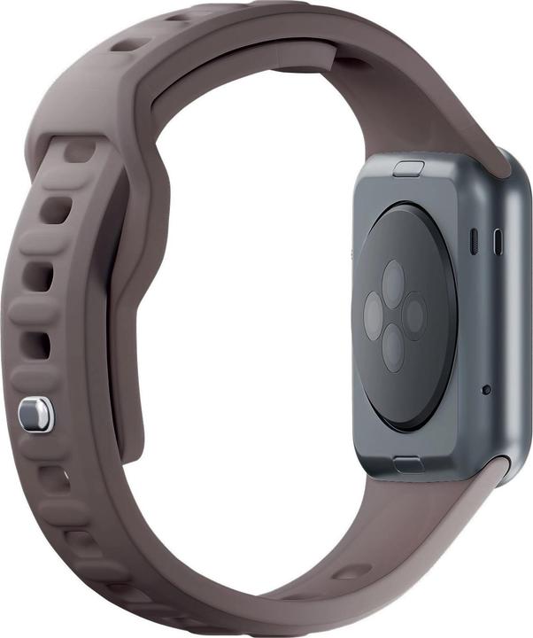 Produktbild 3MK Silicone Watch Strap brązowy/taupe dla Apple Watch 38/40/41mm (Silikon, Edelstahl)