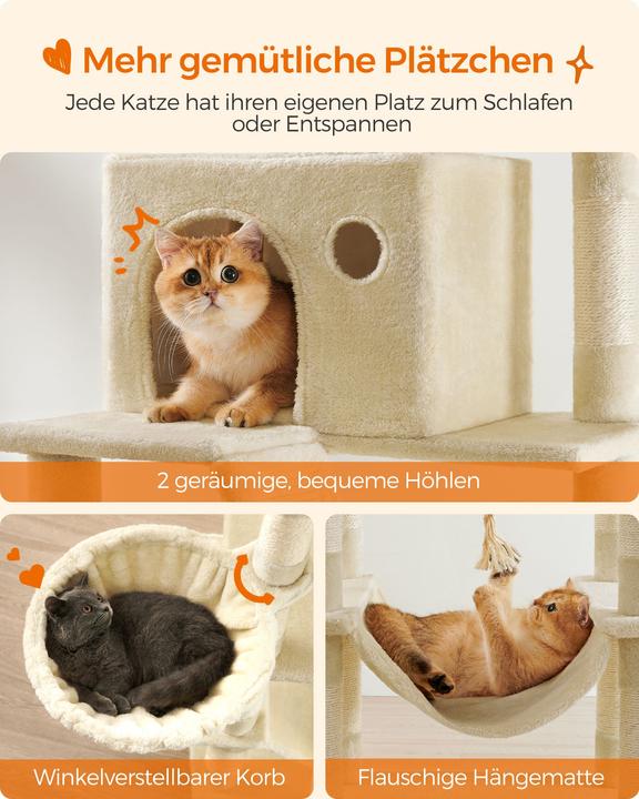 Image du produit Feandrea Cat Spa (206 cm, Beige)