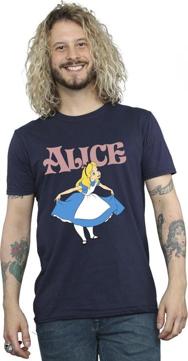 Actual product image Disney Mens Alice In Wonderland Take A Bow T-Shirt (4XL)