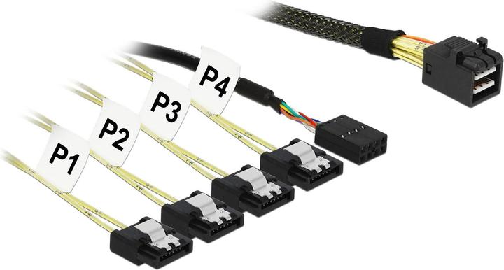 Delock HD-Mini SAS Kabel