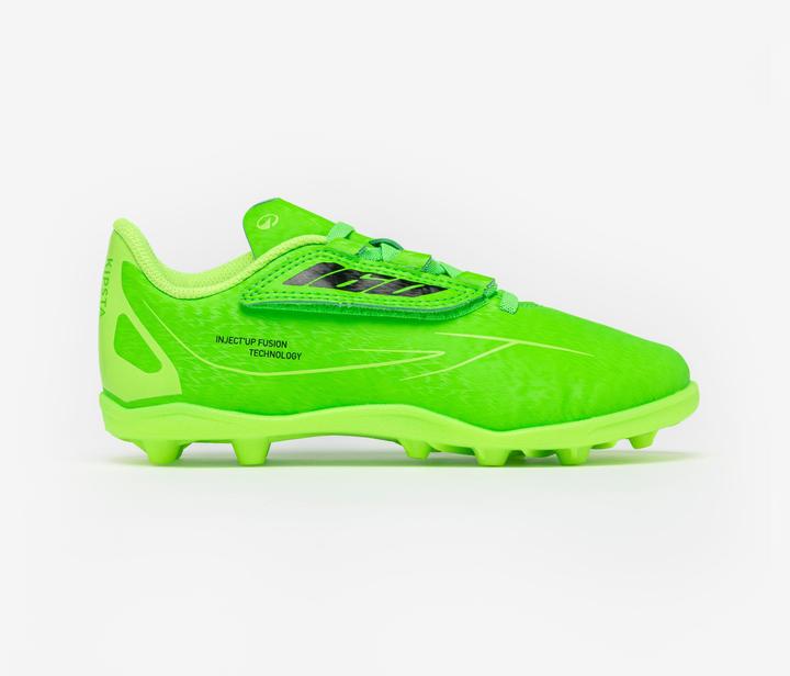Kipsta Kids' Football Boots 160 Easy MG - Neon Green