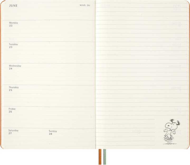 Actual product image Moleskine Peanuts (13 x 21 cm, English)