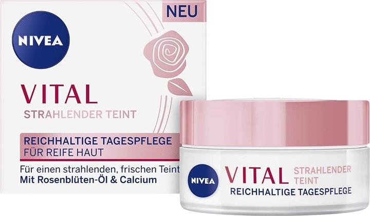 NIVEA Vital Anti-Age Tagespflege strahlender Teint Topf 50 ml (50 ml, Tagescreme)