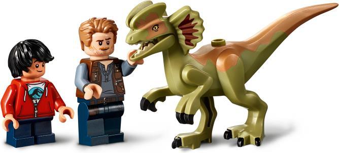 Produktbild LEGO Dilophosaurus auf der Flucht (75934, LEGO Jurassic World)