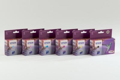 Actual product image Epson T0801 - Black - Original - Blister pack (FC)