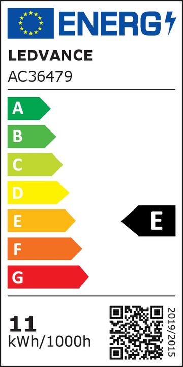 Energy Label Ledvance LINEAR SHELF 600 10.5W CLICK CCT SI (1100 lm)