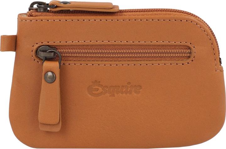 Actual product image Esquire Peru leather key pouch 11 cm