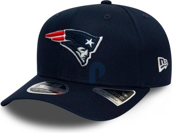 New Era NFL - New England Patriots - Team Stretch 9Fifty Stretch Snapback Cap Blau ML (59)
