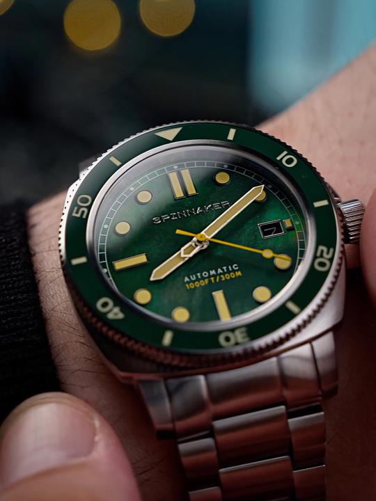 Produktbild Spinnaker SP-5106-33 Hull Automatik Pearl Diver Limited (Lünette drehbar links, Taucheruhr, 42 mm)