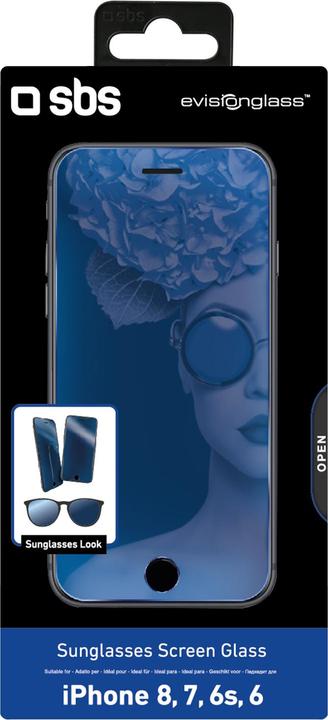 Produktbild SBS Bildschirmschutzfilm Sunglasses für iPhone 8/7/6s/6 (1 Stück, Apple iPhone 6s, Apple iPhone 6, Apple iPhone 8, Apple iPhone 7)