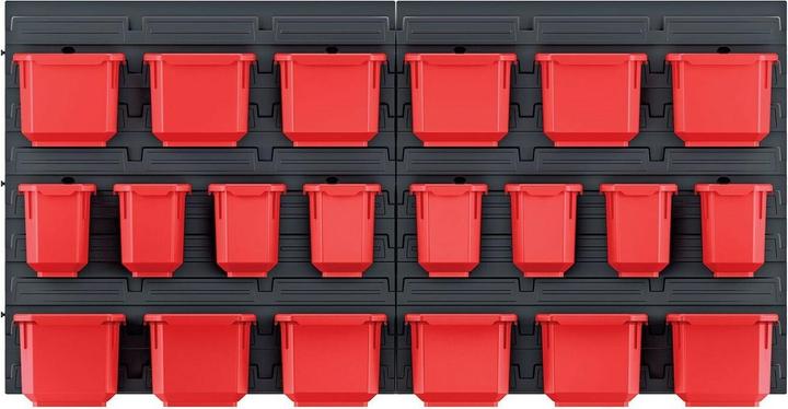 Actual product image Kistenberg Hanging wall with 20 tool boxes ORDERLINE 800x165x400
