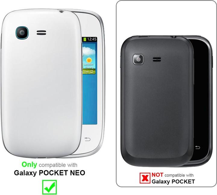 Image du produit Cadorabo Coque pour Samsung Galaxy POCKET NEO universel avec Clip (Samsung Galaxy Pocket Neo)