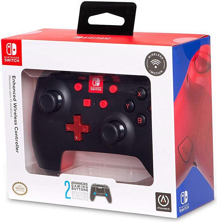 Actual product image PowerA Enhanced Wireless Controller for NSW - Black (Switch)