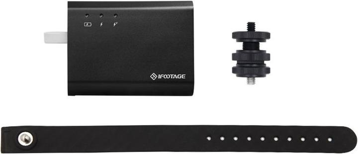 iFootage Electric Ray Black senza manichino della batteria (Caricabatterie per fotocamere)