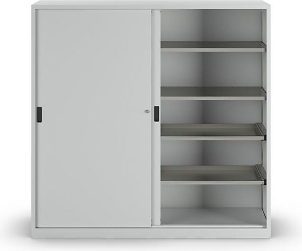 Produktbild Lista Schiebetürenschrank mit Vollblechtüren (200 cm, 195 cm)