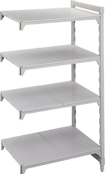 Produktbild Cambro Kunststoff-Steckregalsystem Premium, FB-BxT 900x500 mm, AR, B 935 mm, glatt