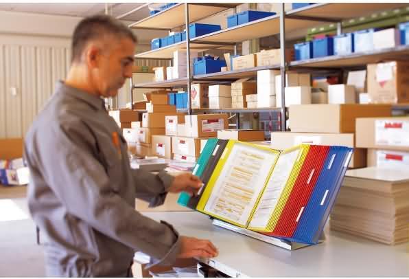 Actual product image Tarifold Display board system 434609 DIN A4 colour assorted with 60 display boards