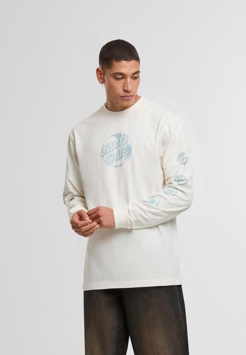Actual product image Santa Cruz Planet Dot Front Longsleeve - 125501 (S)