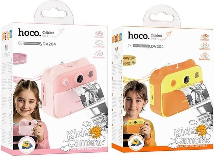 Produktbild Hoco Other Computer Accessory children camera with printer and selfie function DV204 yellow