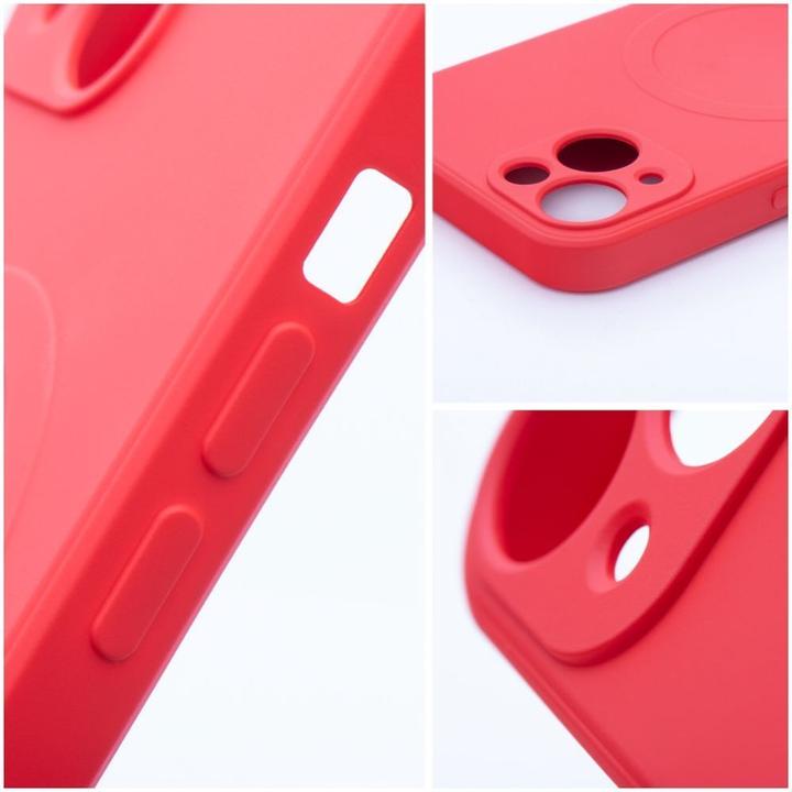 Immagine prodotto OEM Back panel cover SILICONE MAG COVER case compatible with MagSafe for SAMSUNG S25 Plus red