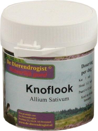 Produktbild Dierendrogist Knoflook Tabletten (Hund, Katze)