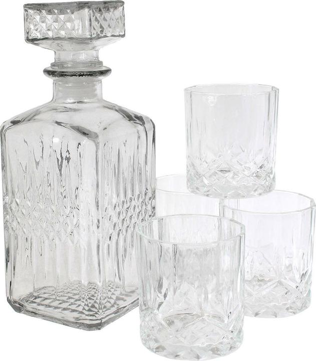 Image du produit Sombo Carafe à whisky avec 4 verres à whisky