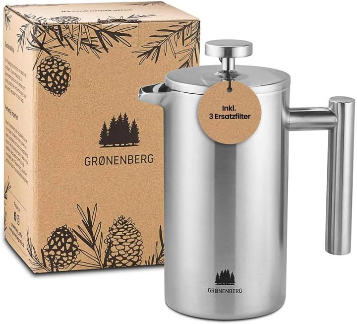 Produktbild Groenenberg French Press aus Edelstahl (1 l)