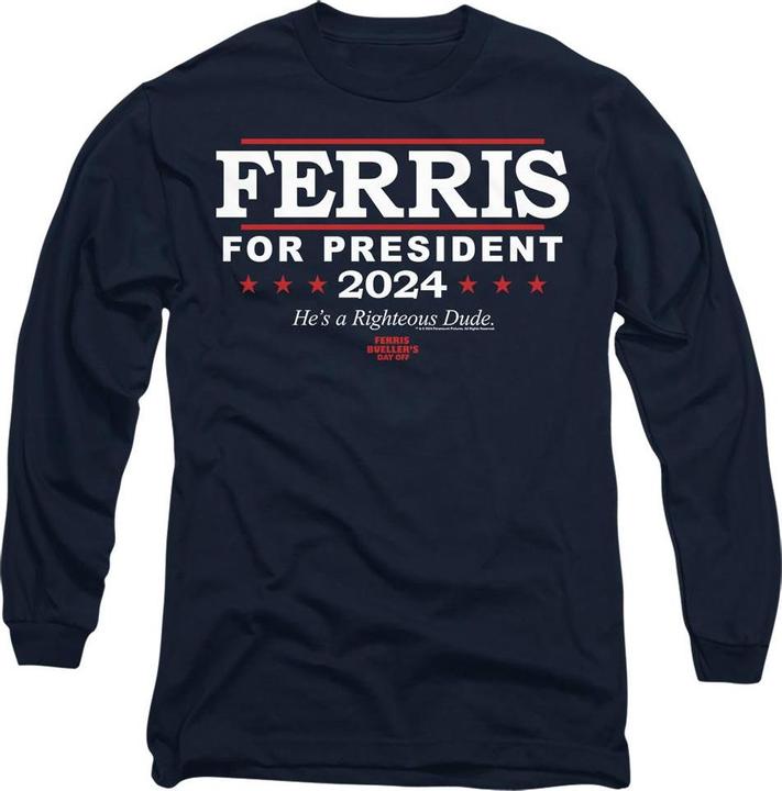 Ferris Bueller´s Day Off Ferris Bueller's Day Off Ferris For President TShirt (S)