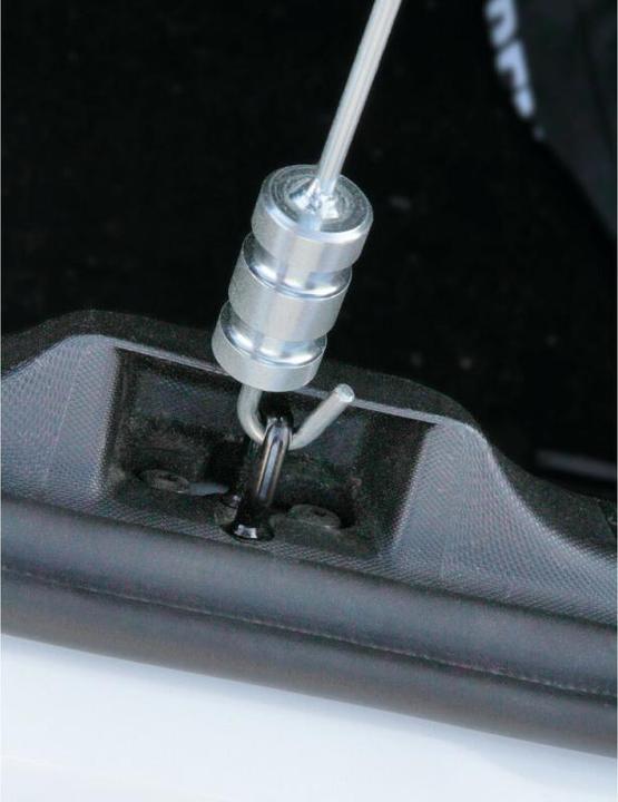 Actual product image Lampa Luggage compartment locking hook for ventilation of the vehicle interior