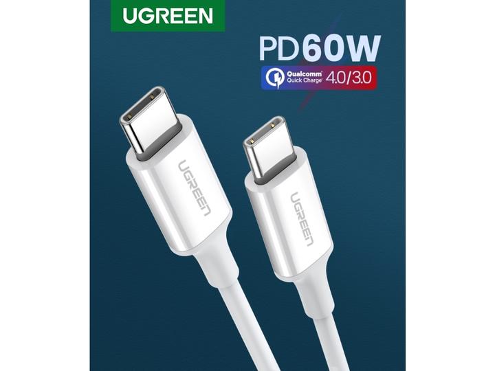 Produktbild Ugreen USB-C Power Delivery QC 3.0 20V 3A 60W (1 m, USB 2.0, 60 W)
