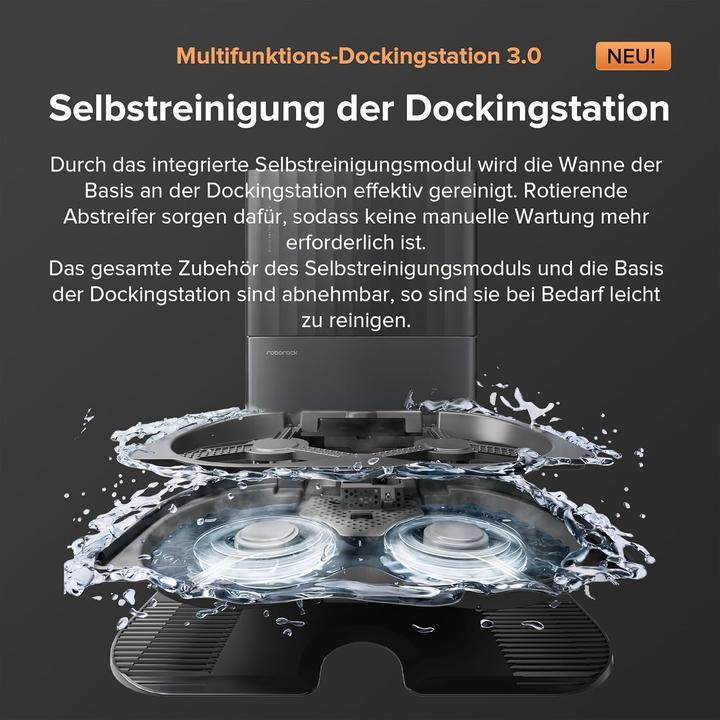 Image du produit Roborock Qrevo Master (Robot d'aspiration et de nettoyage)