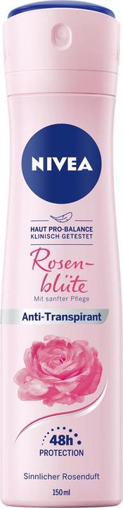 Immagine prodotto NIVEA deospray fiori di rosa, flacone 150ml (Getto vaporizzato, 150 ml)