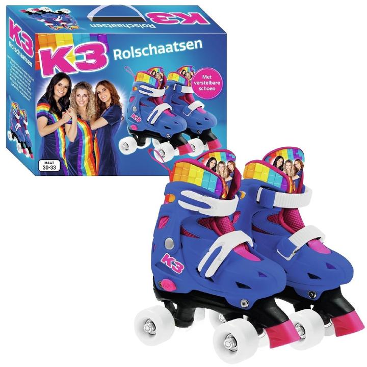 Produktbild K3 Rollschuhe Rainbow, Grösse 30-33 (30, 31, 32, 33)