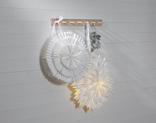 Image du produit Star Trading Papier gelé étoilé, 50 cm, intérieur