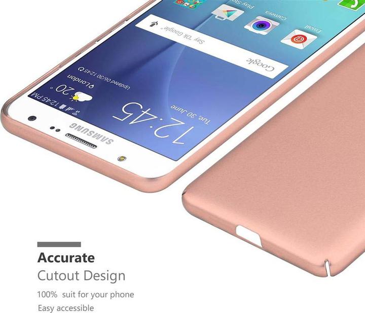Produktbild Cadorabo Hard Cover Matt Metall Cover (Samsung Galaxy J7)