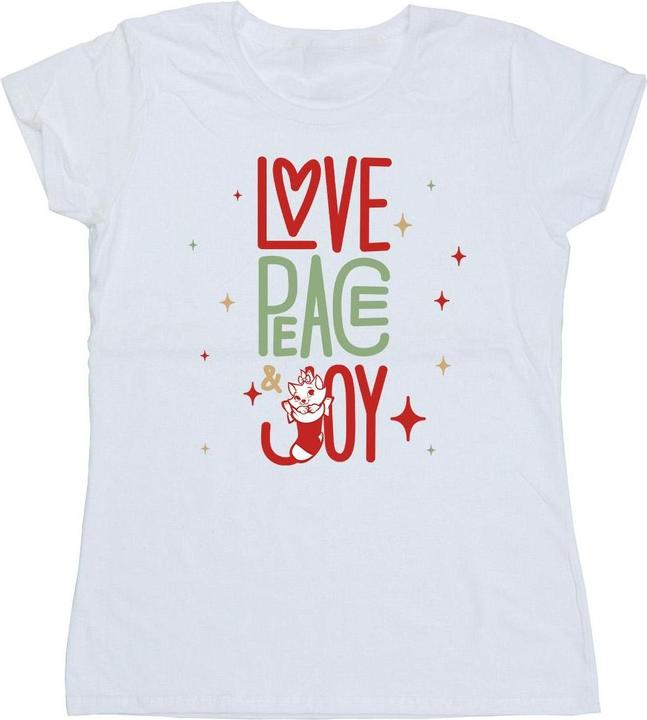 Disney The Aristocats Marie Love Peace Joy TShirt (M)