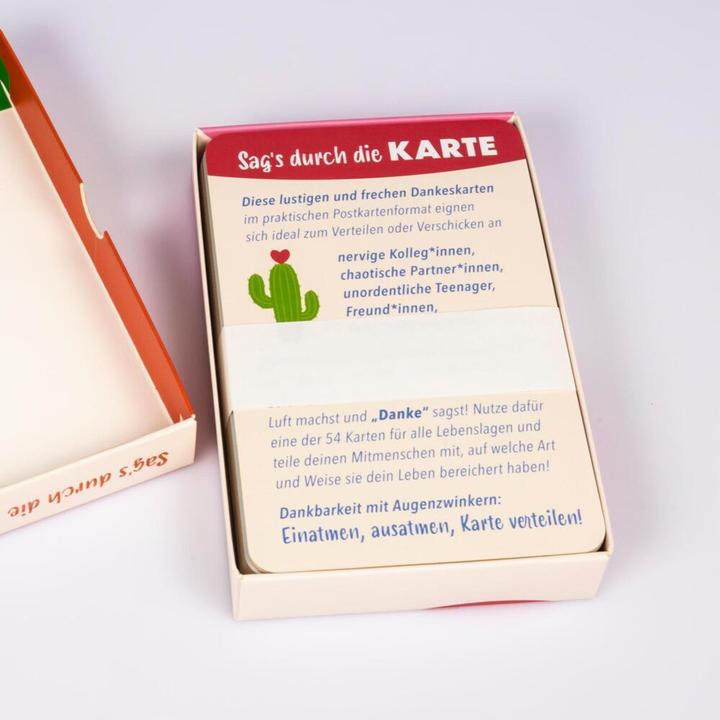 Produktbild Lappan Verlag:Danke für nichts! Sag's d (110 Stk.)