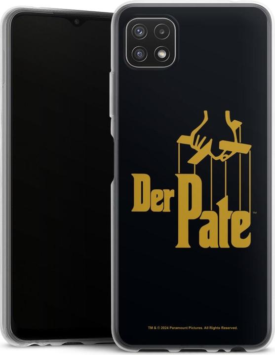 Produktbild DeinDesign Silikon Hülle für Samsung Galaxy A22 5G Handyhülle Case Smartphone Schutzhülle Logo Offizielles (Samsung Galaxy A22 5G)