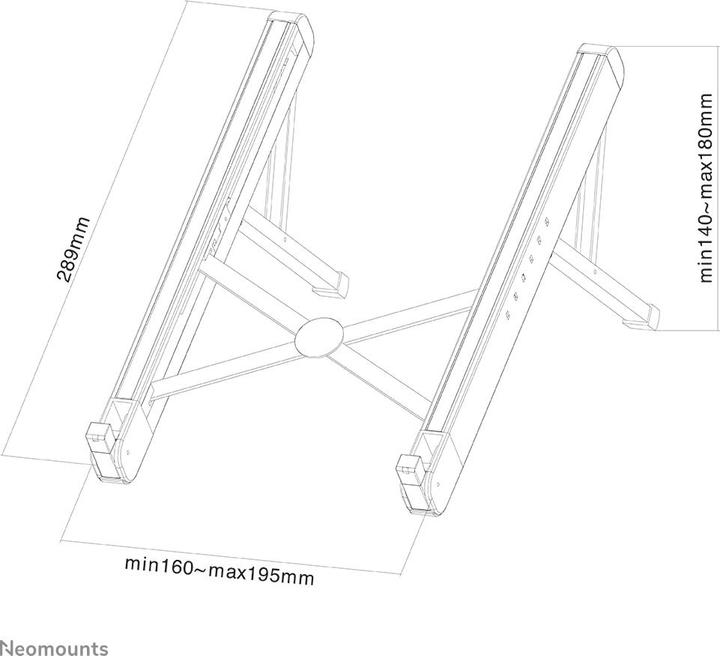 Image du produit Neomounts Support NSLS010 Support pour ordinateur portable