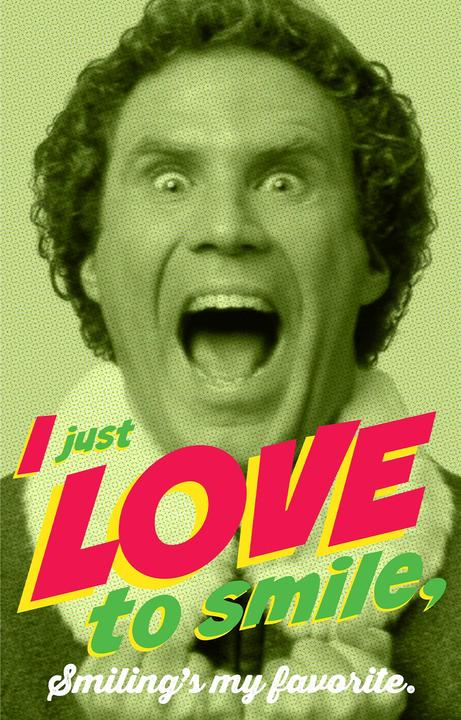 Produktbild Elf I Love To Smile Sweatshirt (L)