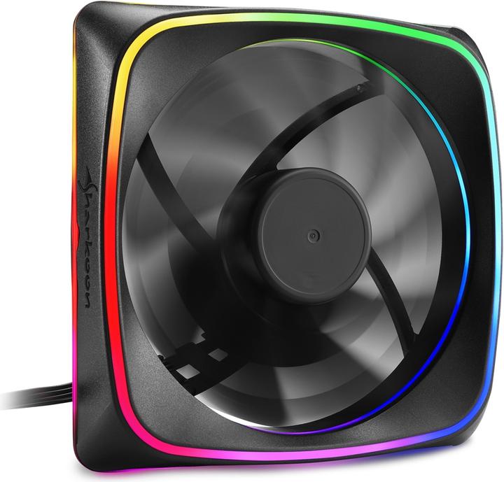Produktbild Sharkoon SHARK Lights RGB Fan (120 mm, 1 x)